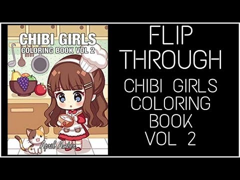 Chibi Girls Coloring Book Vol 2
