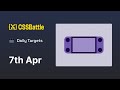 CSS Battle - Daily Target 7th April 2024 solution | CSS Challenge