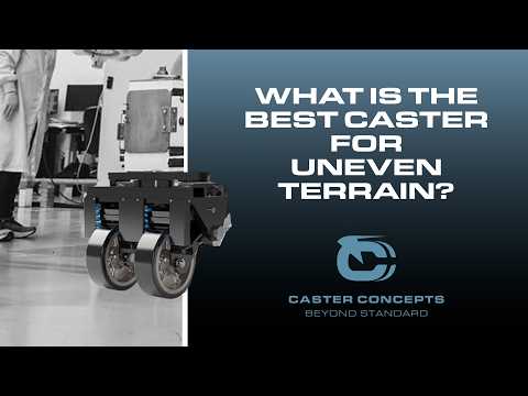 Best Casters for Rough & Uneven Terrain | Shock Absorbing & Heavy-Duty Options
