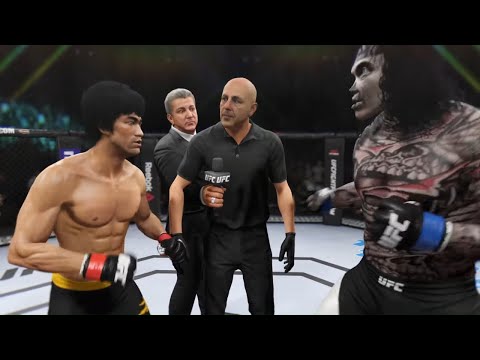 Bruce Lee vs. Death Baron - EA Sports UFC 2 - Epic Fight