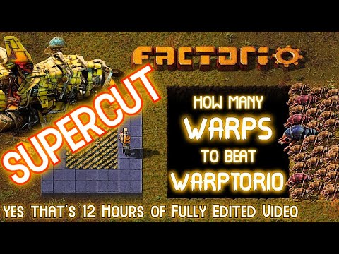 How Hard is it to Speedrun WARPTORIO? // Factorio's Most BRUTAL Mod!