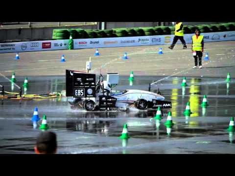 WORLD RECORD - Formula Student Team Delft Wet Skid Pad 5.07 seconds!