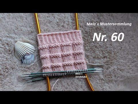 Sockenmuster Nr. 60 - Muster in Runden stricken / rechts/links Muster / knitting sock pattern