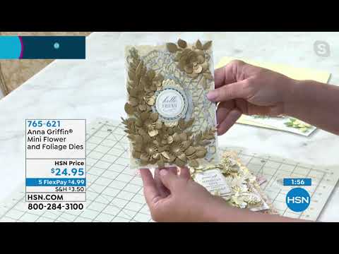 Anna Griffin Mini Flower and Foliage Dies