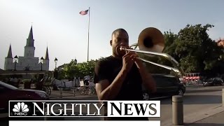 Trombone Shorty and His Musical Tribute to the Big Easy | NBC Nightly News