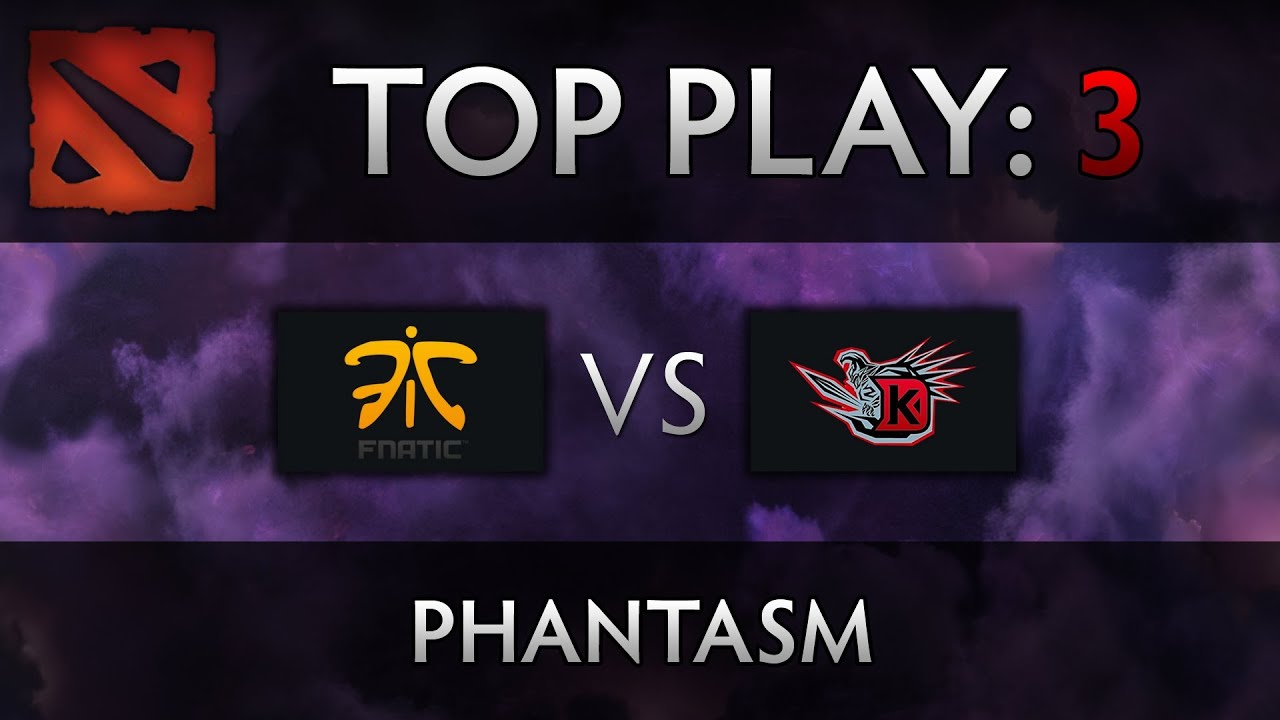 Dota 2 TI4 Top Play – Fnatic vs DK – Phantasm