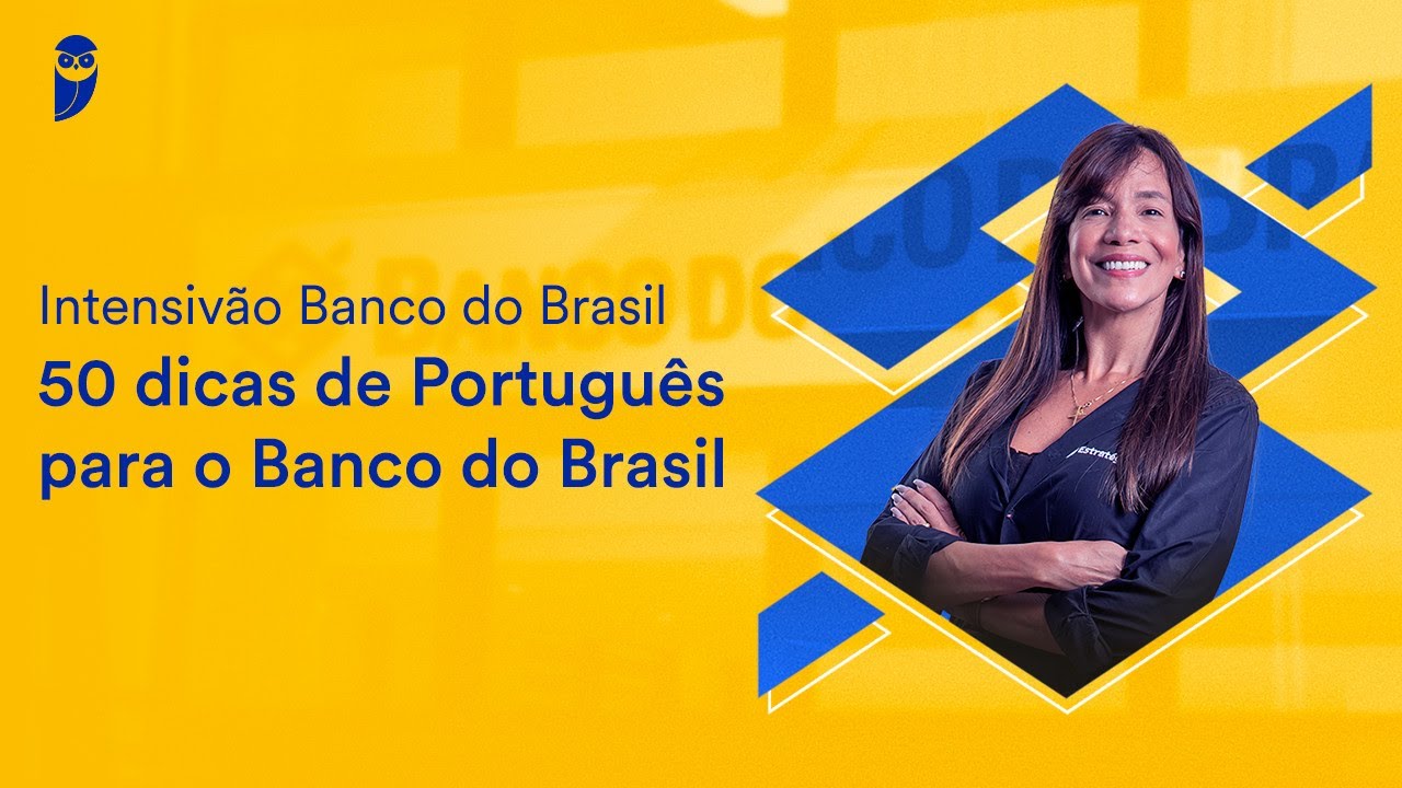 Watch Now Intensivão Banco do Brasil - 50 dicas de Português para o Banco do Brasil Intensivão Banco do Brasil - 50 dicas de Português para o Banco do Brasil