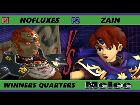 S@X 407 Online Winners Quarters - NoFluxes (Ganondorf) Vs. Zain (Roy) Smash Melee - SSBM