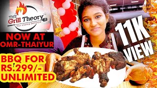 The Grill Theory @ OMR | BBQ for Rs.299/- | Barbeque