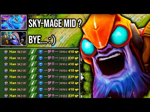 Puck Vs Tinker Mid!!! This Tinker Has No Mercy - Easy Destroyed Mid | The Only Mid