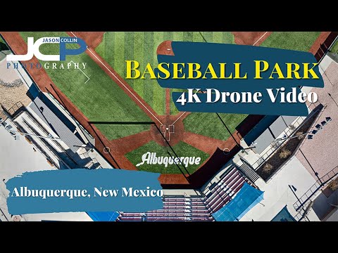 Baseball Park Drone Video in Albuquerque New Mexico Mavic 3 Cine