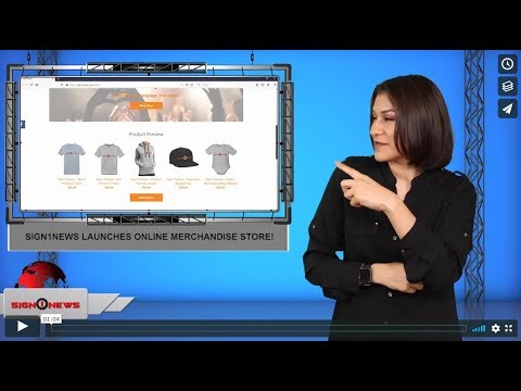 Sign1News launches online merchandise store! (ASL - 11.19.19)