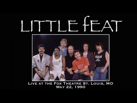 Little Feat - Fox Theatre, St Louis MO May 22, 1990