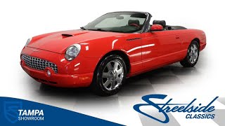 Video Thumbnail for 2002 Ford Thunderbird