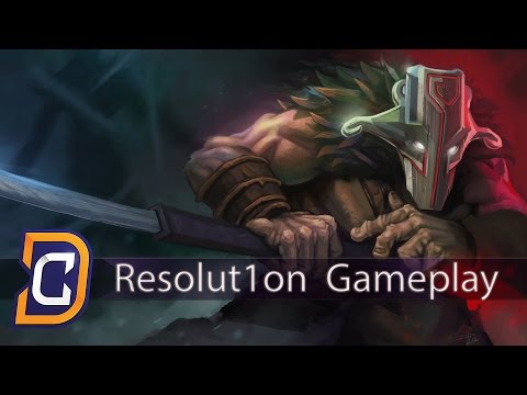 Resolut1on Juggernaut Gameplay Ranked Match 04.06.2016