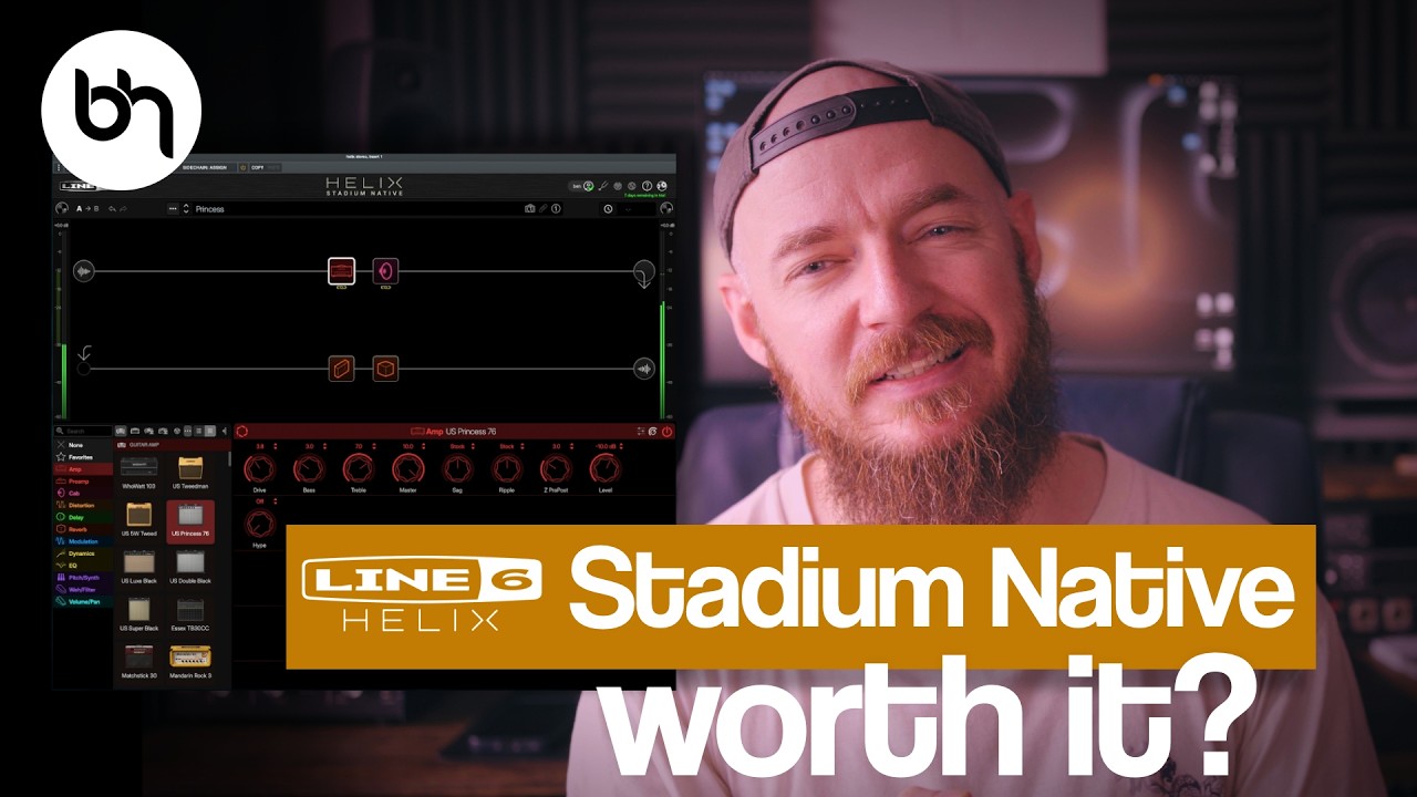 Line6 Helix Stadium Native | Is it worth upgrading? - YouTube