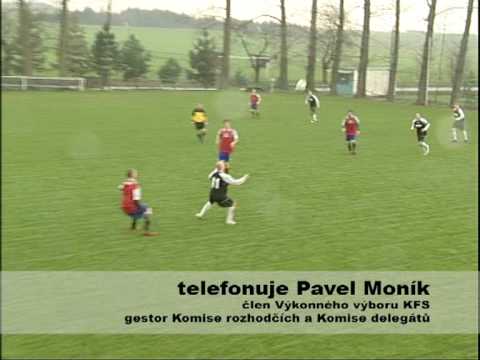 Vysvětlení fotbalových pravidel, udělení ČK brankáři