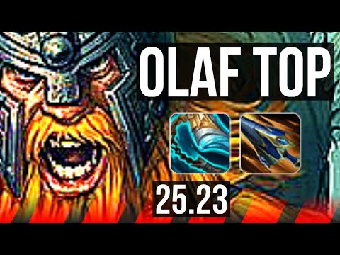 OLAF vs DARIUS (TOP) | 7/1/5, 1400+ games, Dominating | EUW Master | 25.23