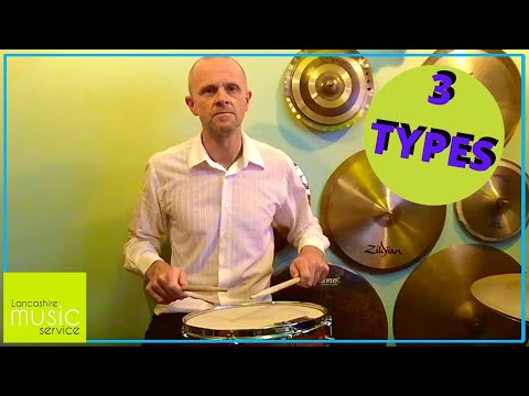 3 Types of Basic Paradiddle for Drums | Single, Double, Triple | Lancashire Music Service