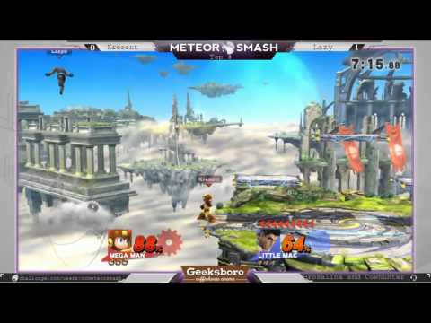 MSM Losers Bracket Kresent(Ryu, Megaman) vs Lazyboredom(Little Mac)