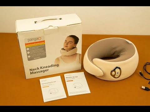 Массажер, для, шеи, шиацу, аккумуляторный, Pangao, Neck K1, Kneading Massager - фото 1 - id-p3205787256
