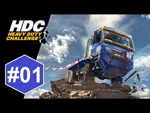 Let´s Play | Offroad Truck Simulator - Heavy Duty Challenge | #01 | Schweres Gerät am Steuer