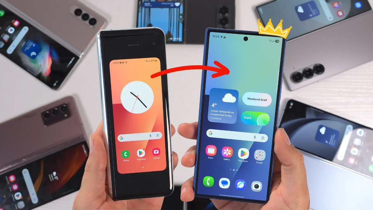 Comparing EVERY Galaxy Fold!
