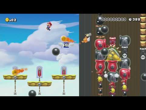 [3YMM] Storm the Koopa Cruiser! by Gilmore - Super Mario Maker - No Commentary 1bs