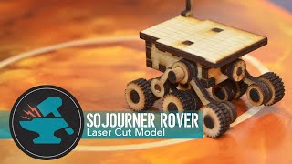 Laser Cut Mini Sojourner Build! How to Assemble Our Give-Away Rover!