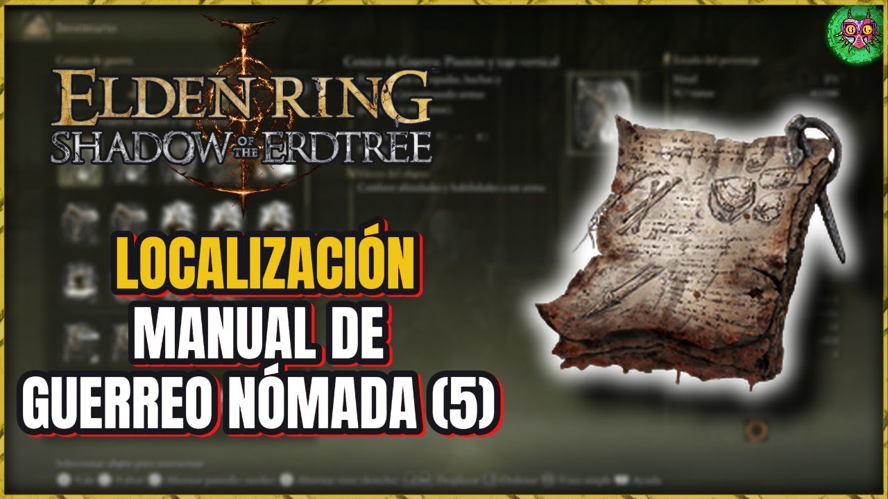 Localización MANUAL de GUERRERO NÓMADA (5) | 💯Elden Ring: Shadow of the Erdtree🏆