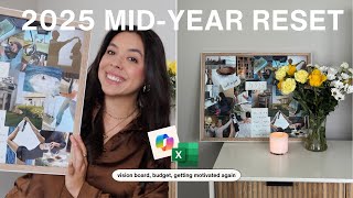 *major* MID-YEAR RESET (How I'm Resetting My Goals & Budget for the Rest of 2025)
