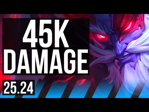 RYZE vs TALON (MID) | 45K damage | KR Master | 25.24