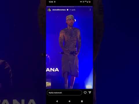 Malik na koncercie śpiewa nutę " Chodź" #malikmontana #gm2l