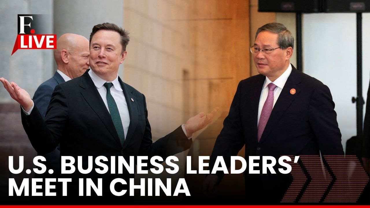 Trump Xi Summit: Chinese Premier Li Qiang Meets US Business Leaders & CEOs | Xi Meets Trump | N18G