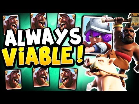 TOP LADDER with 2.6 HOG CYCLE! HUGE WIN STREAK! - CLASH ROYALE