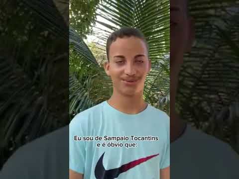 Eu sou de Sampaio Tocantins! E é óbvio que ela é umas das melhores cidades da região #comedia #viral