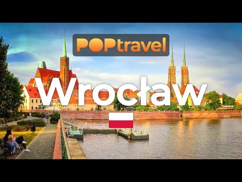 WROCLAW, Poland 🇵🇱 - Wonderful Summer Tour - 4K HDR with captions