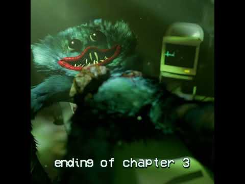 Poppy Playtime Huggy Wuggy over the chapters