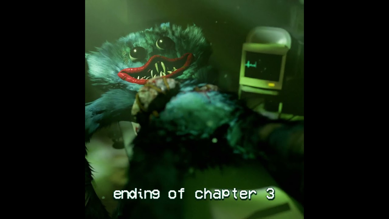 Poppy Playtime Huggy Wuggy over the chapters