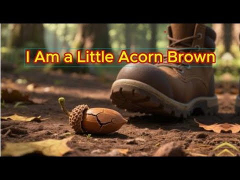 🌰 I Am a Little Acorn Brown | Growing Oak Tree Song for Kids with Minii Kids tv