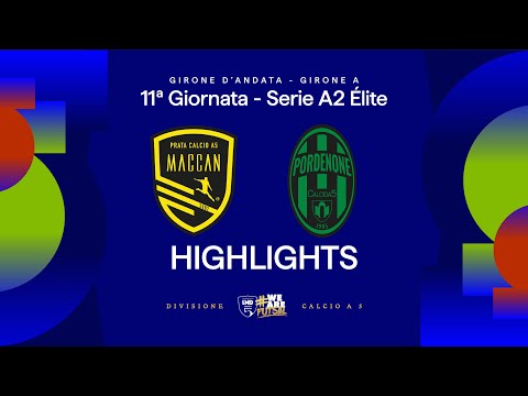 Maccan Prata-Pordenone 3-3 | Goals and highlights | Matchday 11 | Serie A2 Elite 2025/2026 - Group A