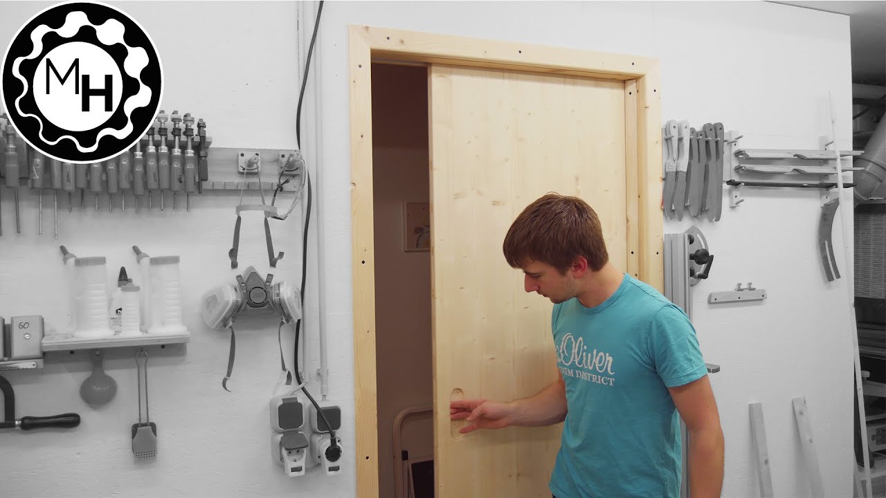 Watch video Installing a Sliding Door for the Workshop Now Installing a Sliding Door for the Workshop