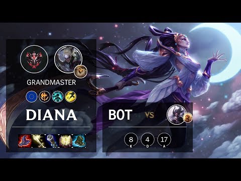 Diana Bot vs Syndra - EUW Grandmaster Patch 10.3