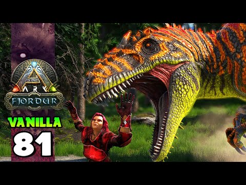 EM BUSCA DO NOSSO PRIMEIRO GIGA!!! ARK: FJORDUR (VANILLA) 81
