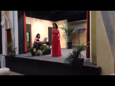 "Aria di Vilja", "La vedova allegra", Lehàr,Marta Calcaterra