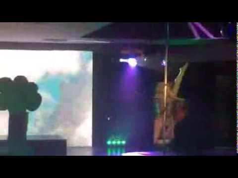 Heidi Hildersley 3rd place Blackpool Pole Dance Championshi