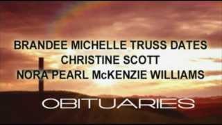 Obituaries for Oct. 20th brought to you by Radney Smith Funeral Home