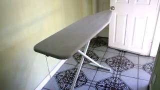 How to fold down / close an Ironing Board (Easy)