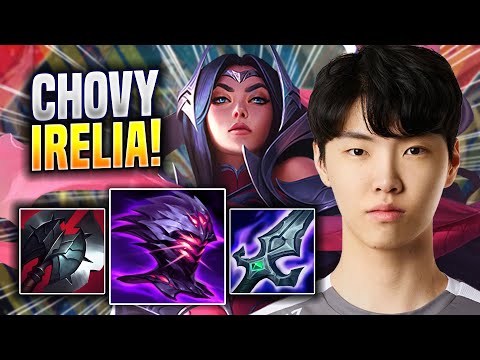 CHOVY PERFECT GAME WITH IRELIA! - GEN Chovy Plays Irelia MID vs Xerath! | Season 2023