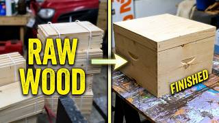 How To Build bee boxes, beekeeping 101